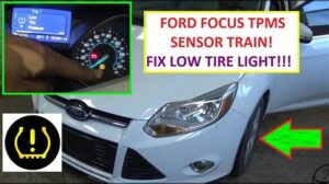 2009 ford focus tire pressure sensor fault