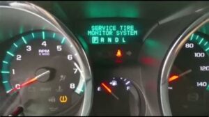 2015 buick enclave tire pressure sensor reset