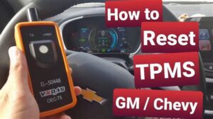 2017 chevy silverado tire pressure sensor reset