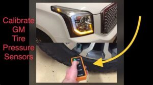 chevy colorado tire pressure sensor reset