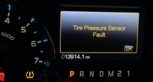 ford fusion 2010 tire pressure sensor fault