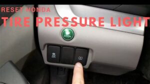 honda odyssey tire pressure sensor reset