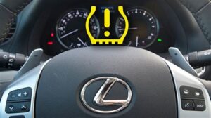 lexus tire pressure sensor light