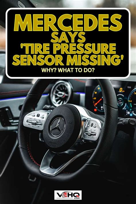 mercedes benz tire pressure sensor missing