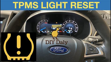 tire pressure sensor fault ford